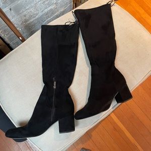 Sam Edelman knee high boots, size 9.5 black